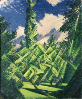 Christopher Richard Wynne Nevinson, A.R.A. - The four seasons; summer