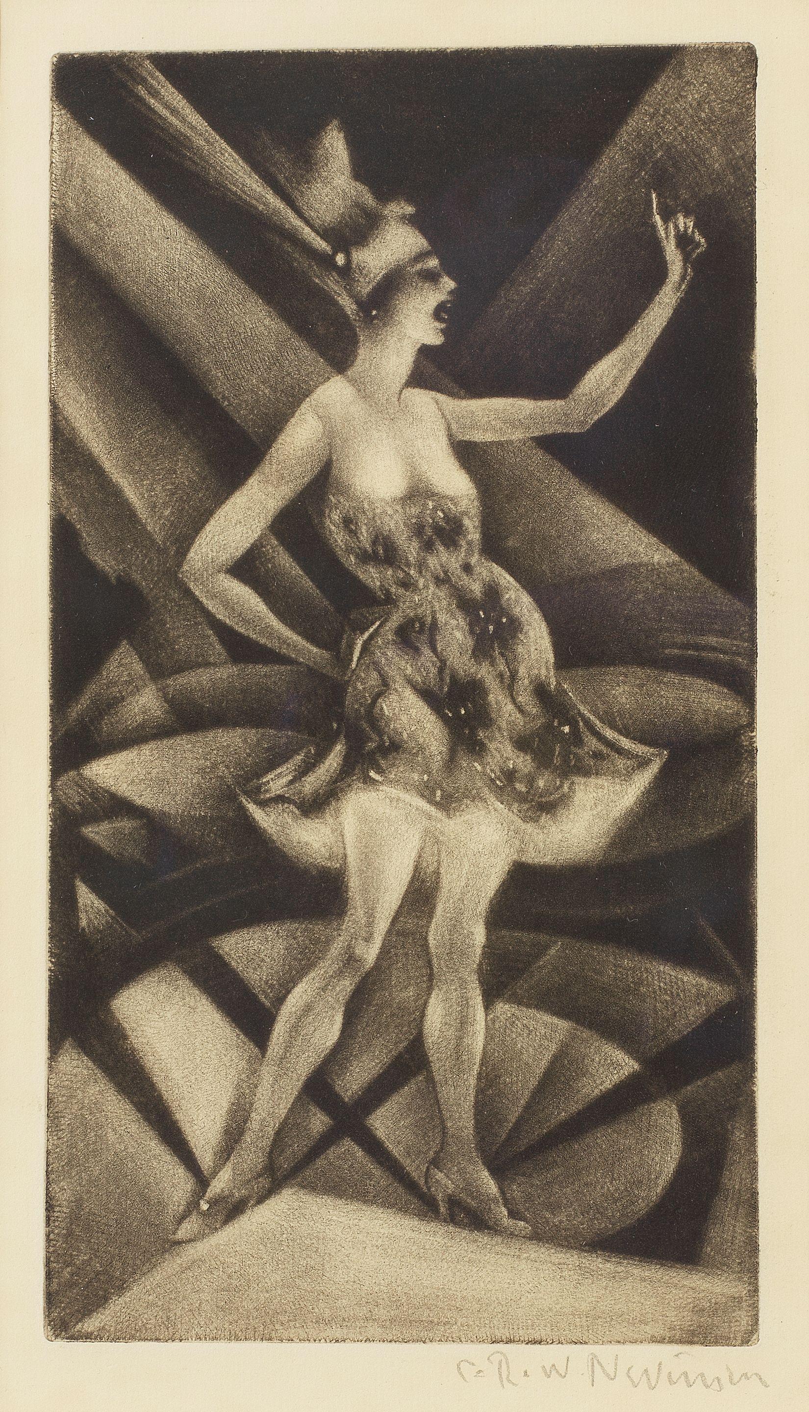 Christopher Richard Wynne Nevinson A.R.A. - The Roof Garden