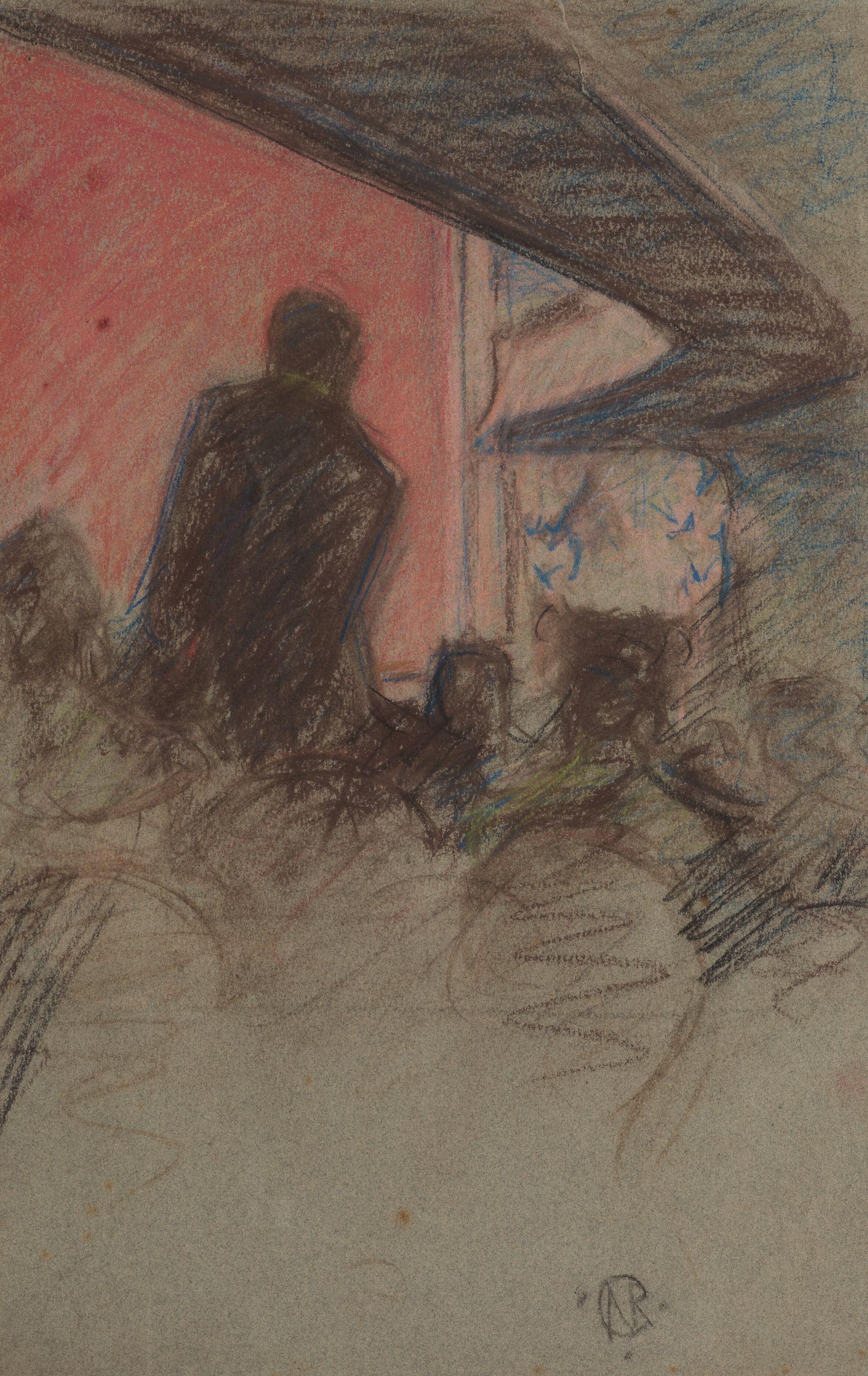 Christopher Richard Wynne Nevinson A.R.A. - Theatre Study