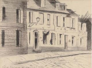 Christopher Richard Wynne Nevinson, A.R.A - Wartime Street Scene