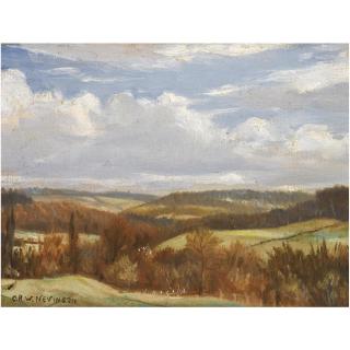 Christopher Richard Wynne Nevinson, A.R.A. - Winter, West Hoathly