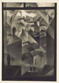 Christopher Richard Wynne Nevinson - From an Office Window