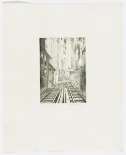 Christopher Richard Wynne Nevinson - New York: An Abstraction