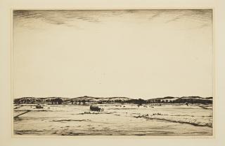 Christopher Richard Wynne Nevinson - Sussex Downs