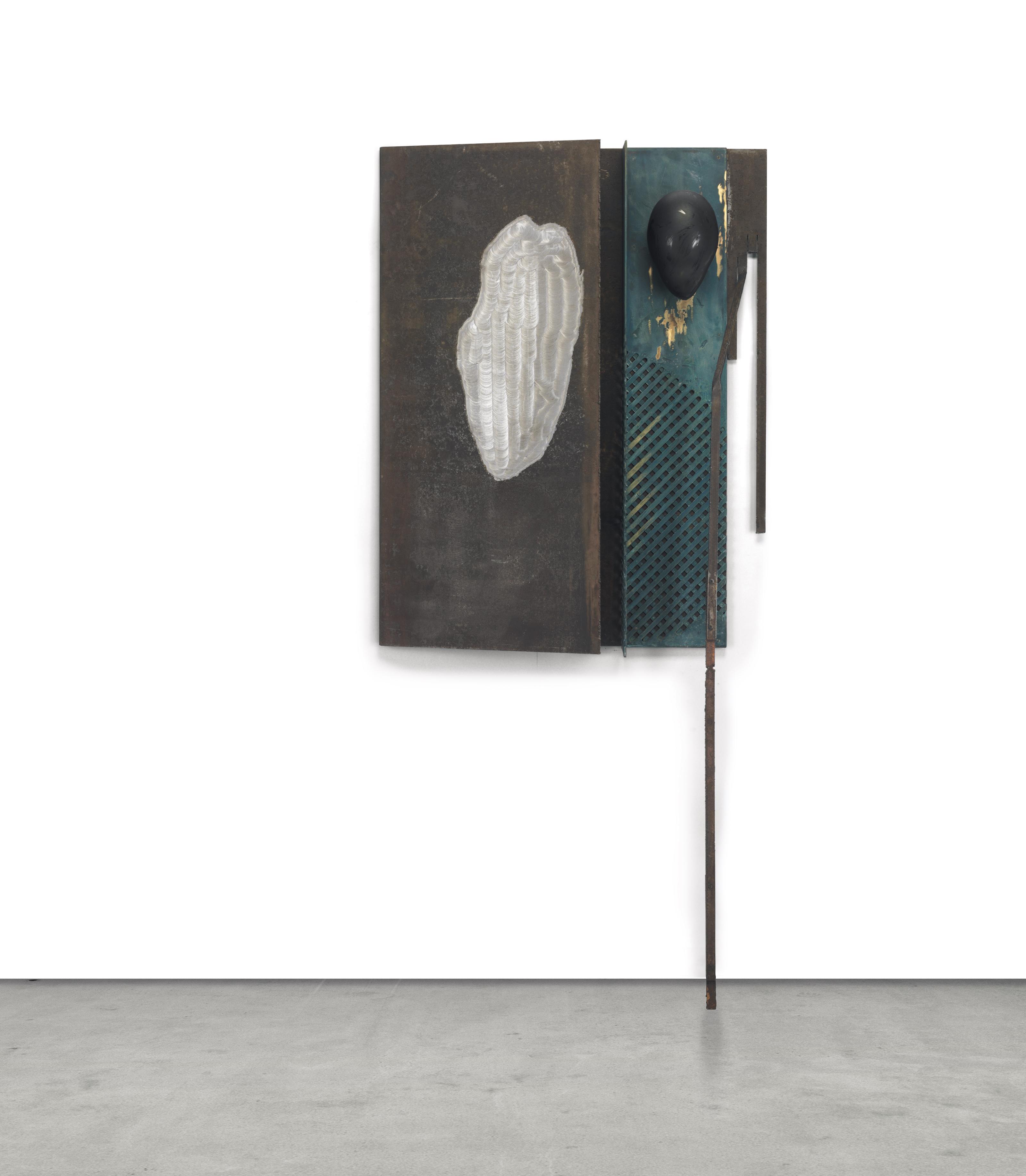 Christopher Wilmarth - Portrait of a Memory (with a Blue Edge)