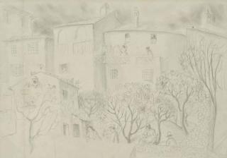 Christopher Wood - Back Gardens, Nice