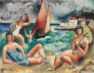 Christopher Wood - Bathers