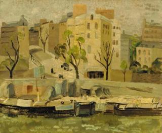 Christopher Wood - Buildings At Passy, Paris