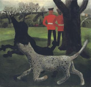 Christopher Wood - Dogs at Play