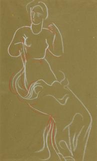 Christopher Wood - Female Nude