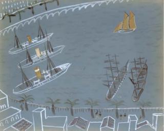 Christopher Wood - Harbour at Cannes