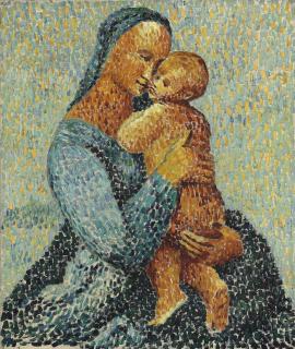 Christopher Wood - Mother and Child