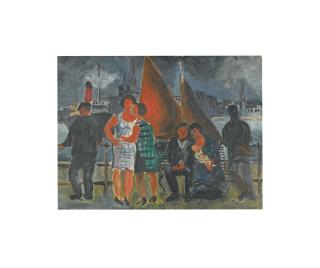 Christopher Wood - On The Quay