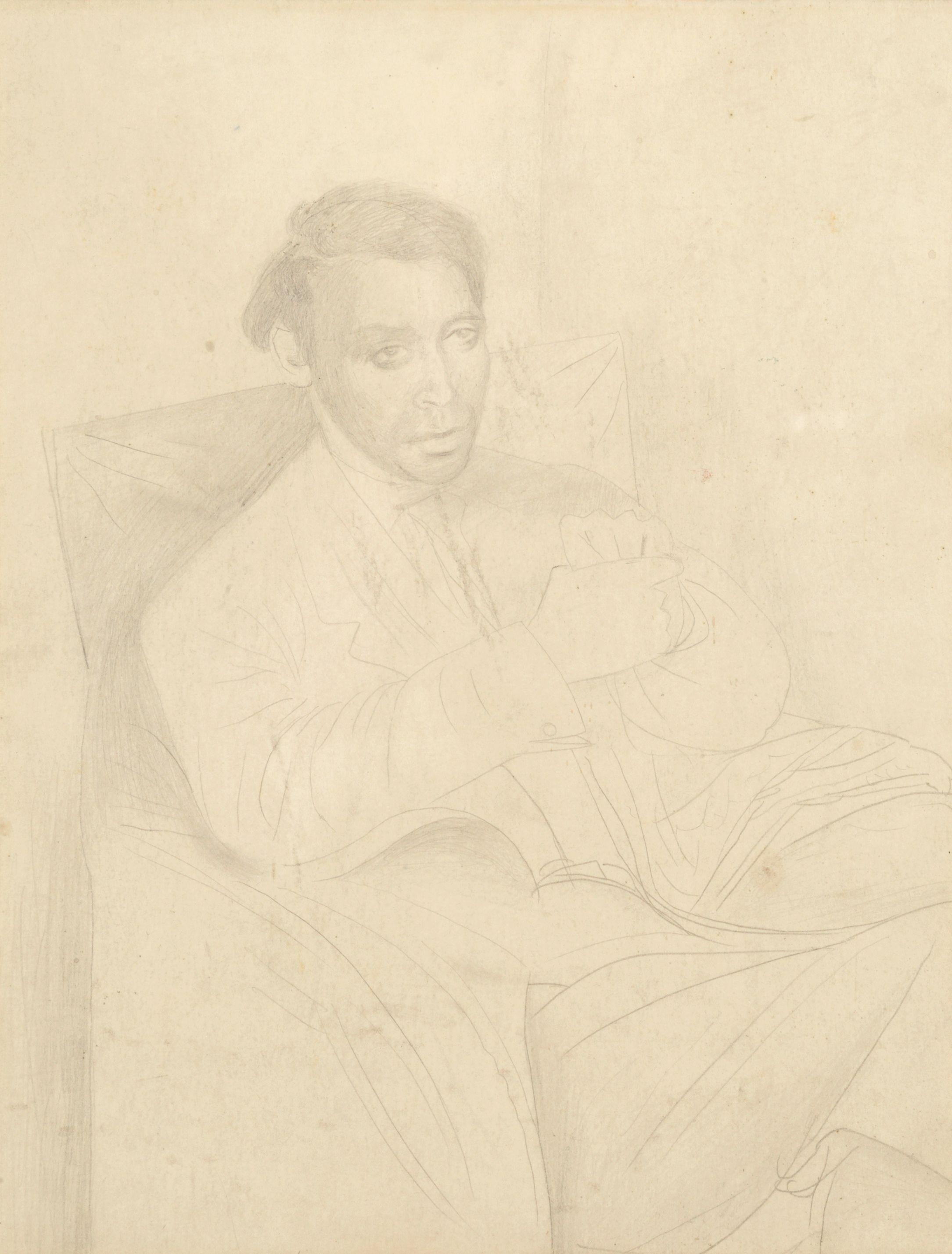 Christopher Wood - Portrait of a Young Man