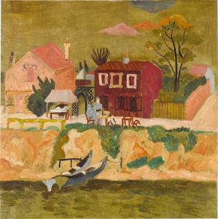 Christopher Wood - Red House At Passy