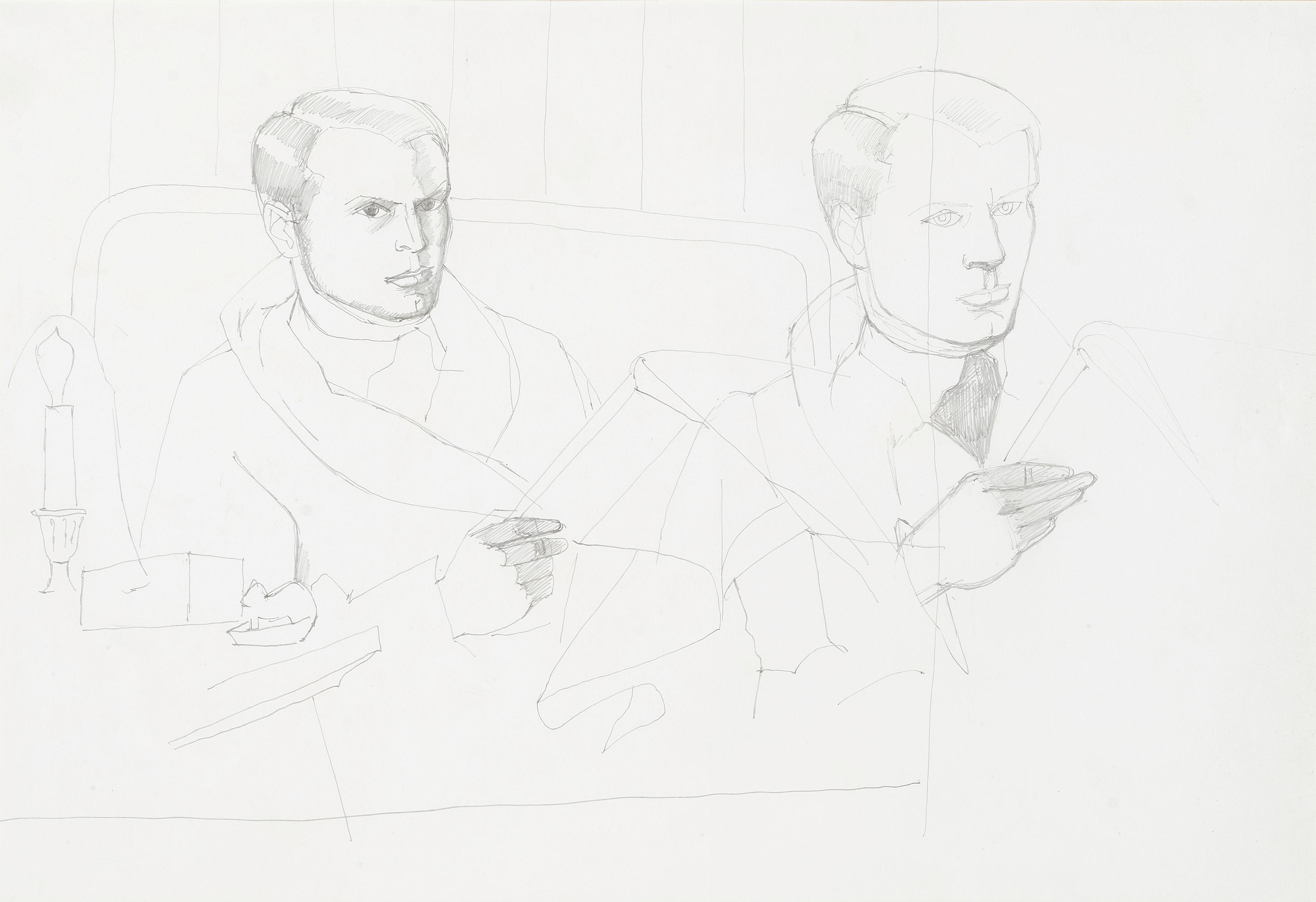 Christopher Wood - Self-portrait