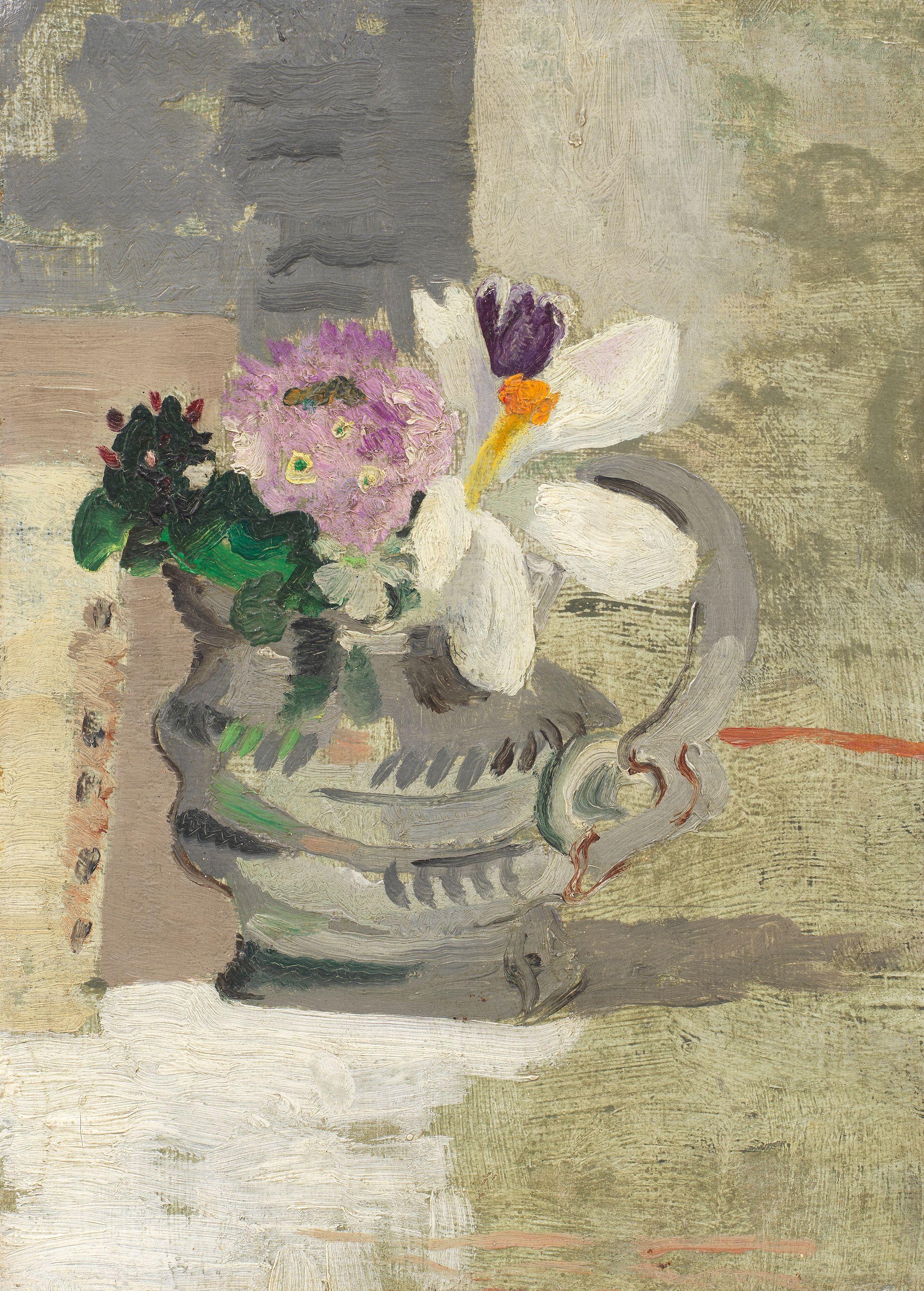 Christopher Wood - Spring Flowers in a Jug