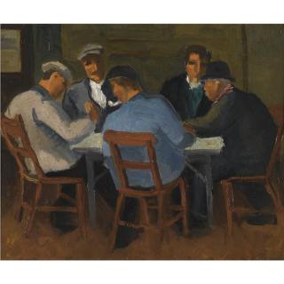 Christopher Wood - The Card Players