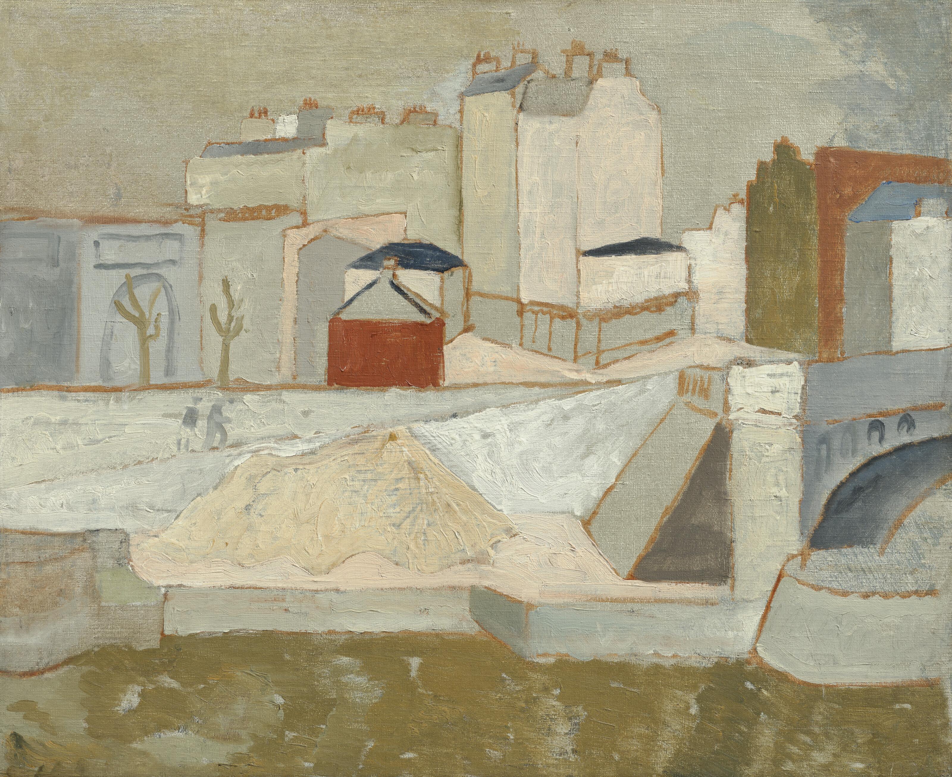 Christopher Wood - The Seine at Passy