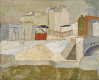 Christopher Wood - The Seine at Passy
