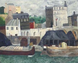 Christopher Wood - The Seine At Passy