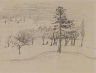 Christopher Wood - Winter Landscape