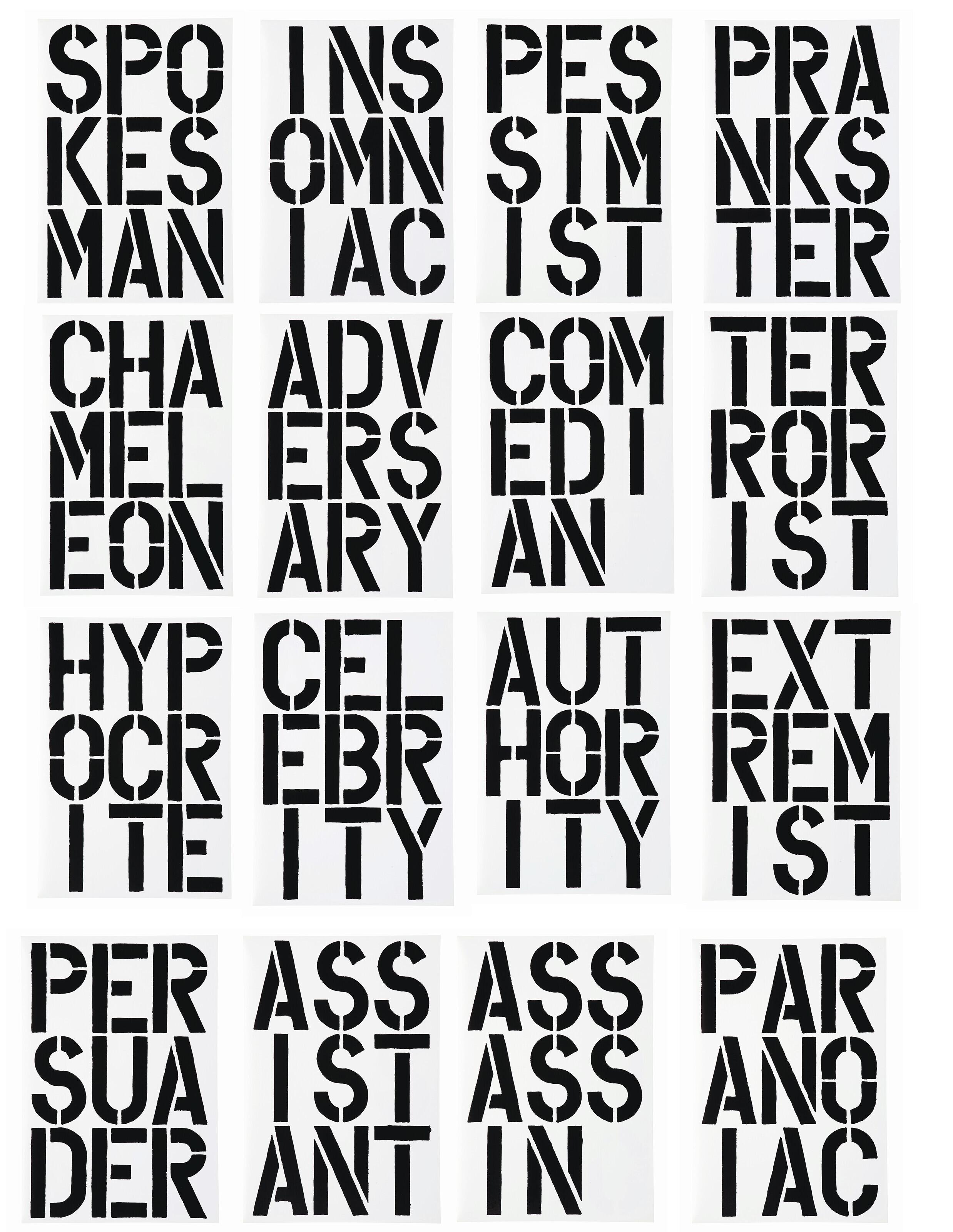 Christopher Wool - Black Book