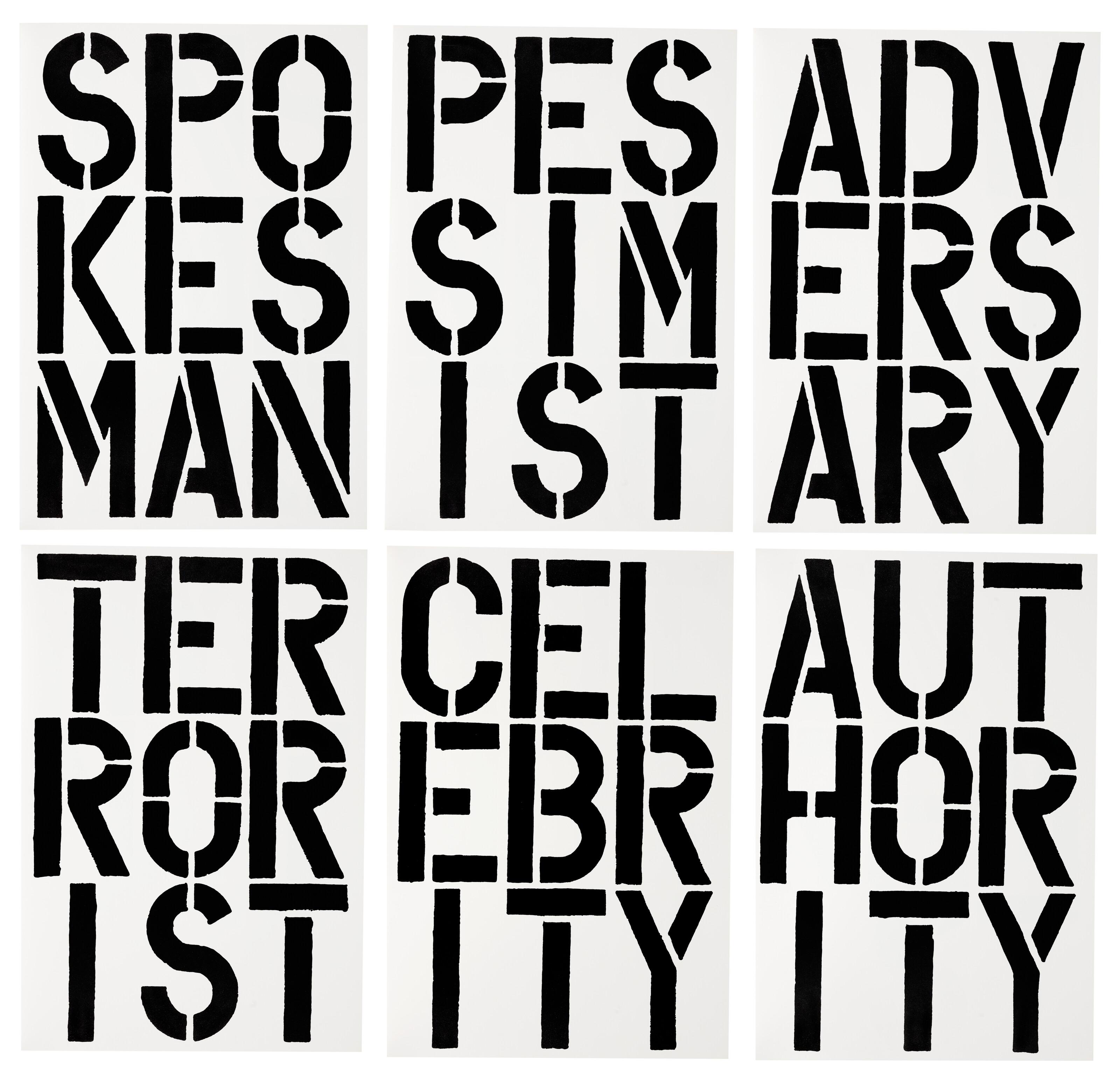 Christopher Wool - Black Book