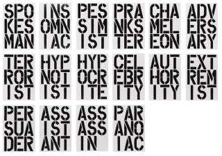 Christopher Wool - Black Book
