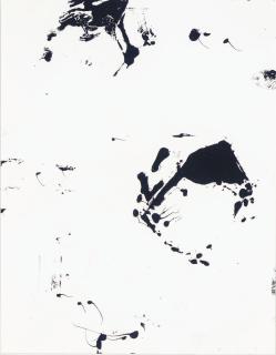 Christopher Wool - Drawings for Beer on the Wall #34