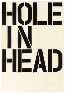 Christopher Wool - Head