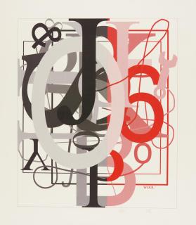 Christopher Wool - Konvolut von zwei Farbserigrafien.