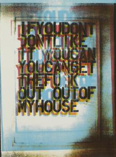 Christopher Wool - My House I And My House Ii