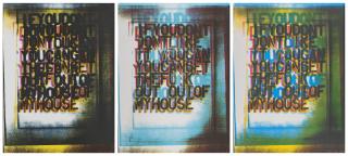 Christopher Wool - My House I, II, And III