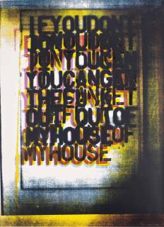 Christopher Wool - My House I