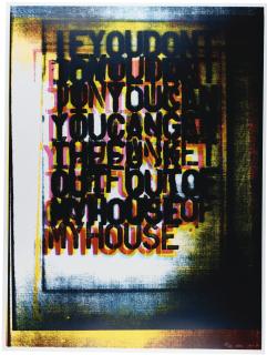 Christopher Wool - My House I