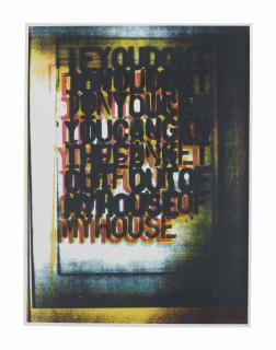 Christopher Wool - My House I