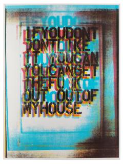 Christopher Wool - My House II, 2000