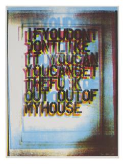 Christopher Wool - My House II