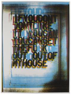 Christopher Wool - My House Ii