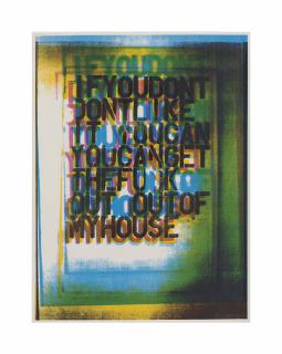Christopher Wool - My House III