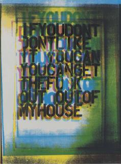 Christopher Wool - My House III
