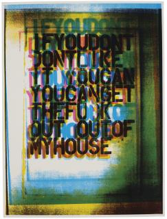 Christopher Wool - My House III