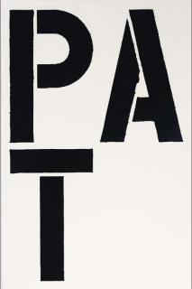 Christopher Wool - Portrait