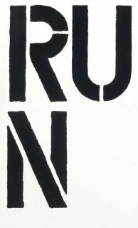 Christopher Wool - Untitled (Run)