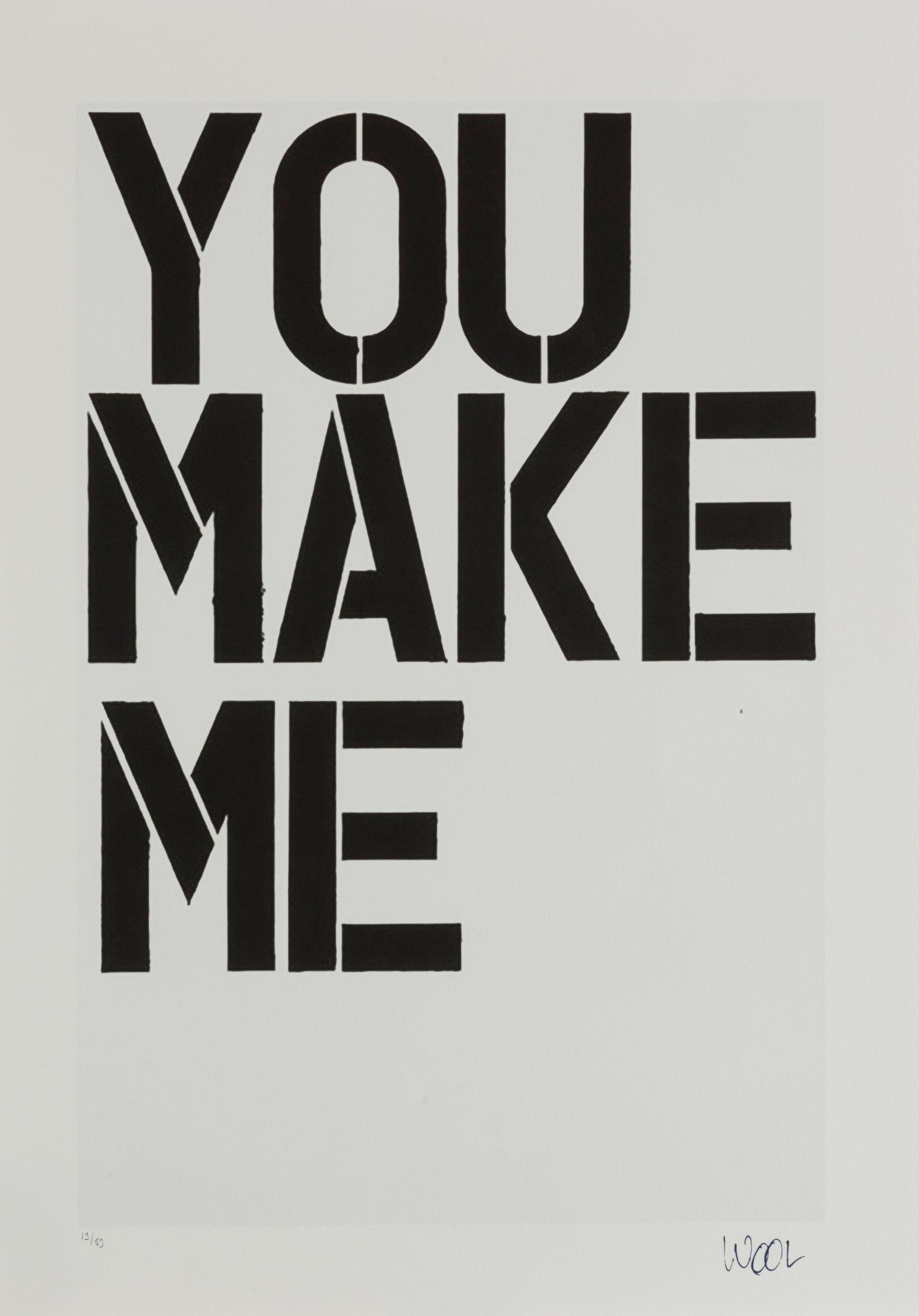Christopher Wool - You make me (after), 1997