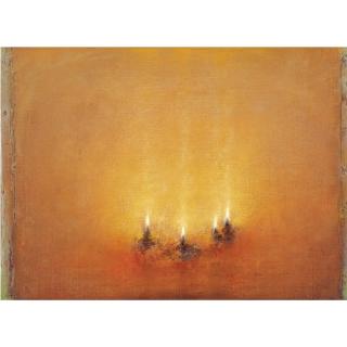 Christos Bokoros - Greek flames On Yellow