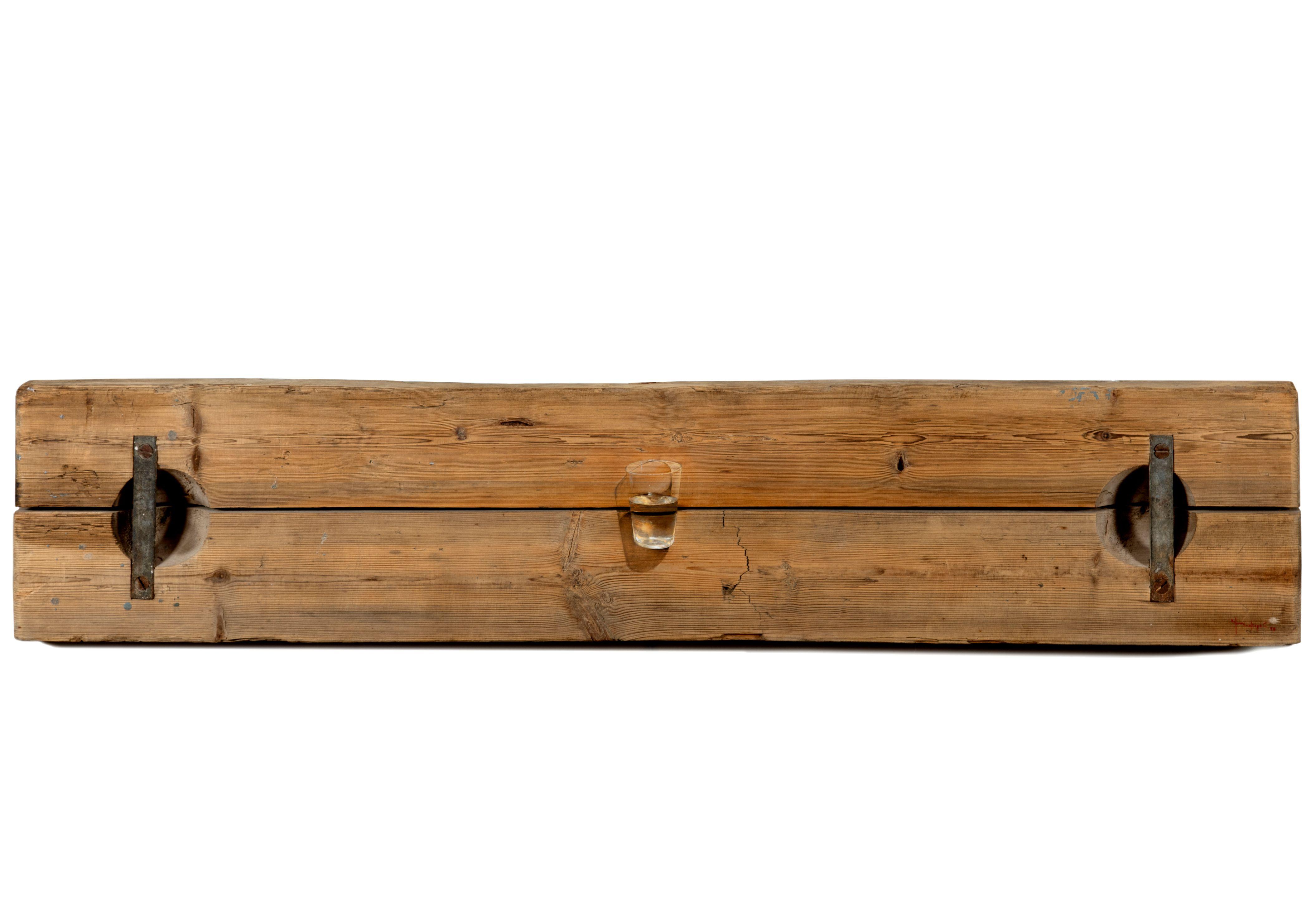 Christos Bokoros - Radeau de sauvetage II 29 x 142 x 6cm (11 7/16 x 55 7/8 x 2 3/8in).