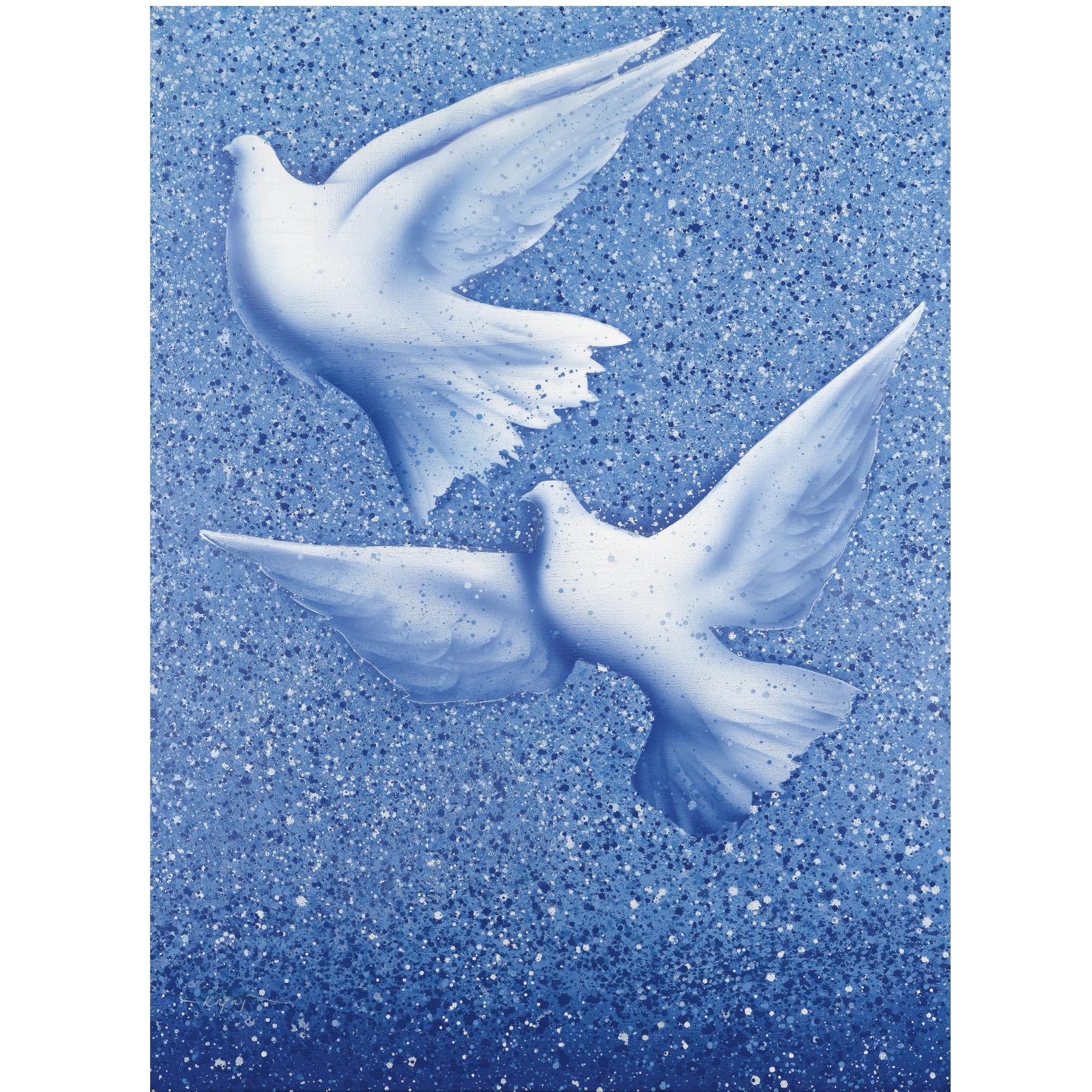 Christos Caras - Greek Doves