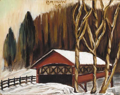 Christy Brown - Garage in the Snow